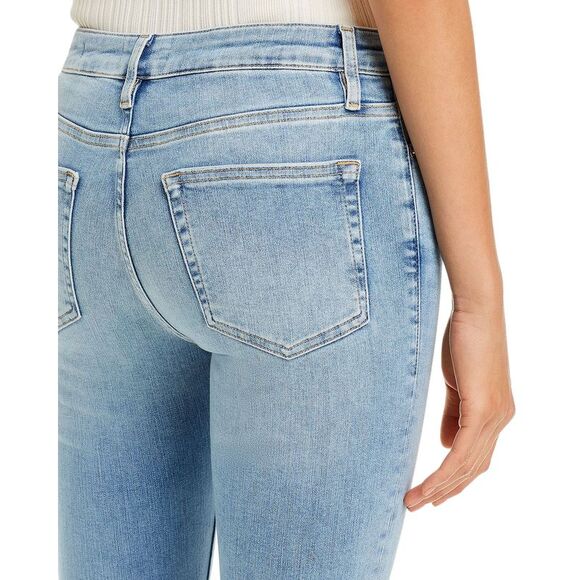 Frame Womens Le Crop Mini High Rise Cropped Bootcut Jeans 28 Colorado - NWT $248 - Picture 4 of 6